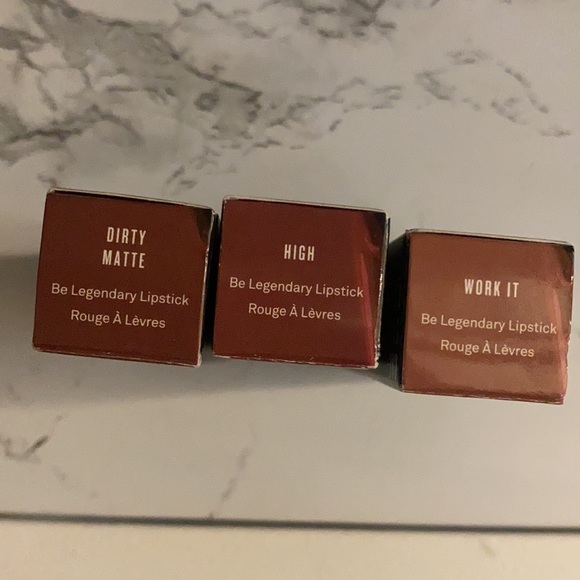 New Bundle of 3 Smashbox Be Legendary Lip Stick - Picture 2 of 5